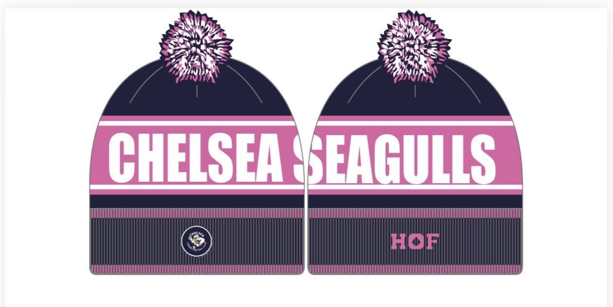 IMG_0853-e1771986634609.jpg Chelsea JFC beanie (PINK) - Only Available via the club - Image 1