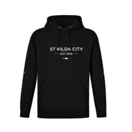 STKC SNR Women's Solid Fleece Club Hoody - BLACK